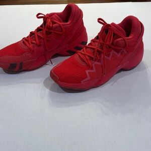 Adidas DON Crayola Bold Red Sneakers Men’s Size 12